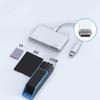 3-в-1 Устройство для чтения карт памяти USB C Картридер для карты TF Адаптер с USB-портом для аксессуаров камеры телефона ноутбука