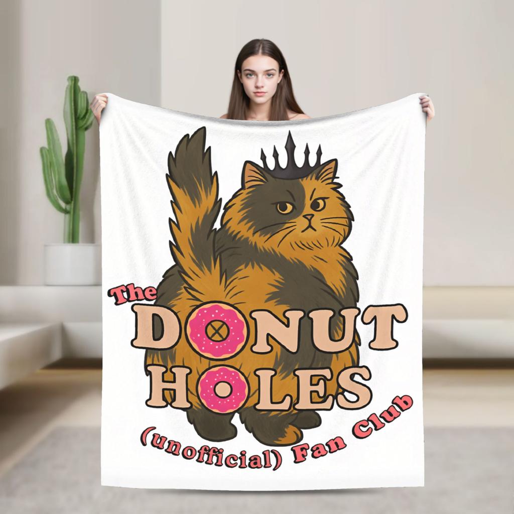 Princess Donut Dungeon Crawler Poster Blankets Quality Warm Comfy Bedding Throws Winter Travel Car Bedroom Casual Bedspread