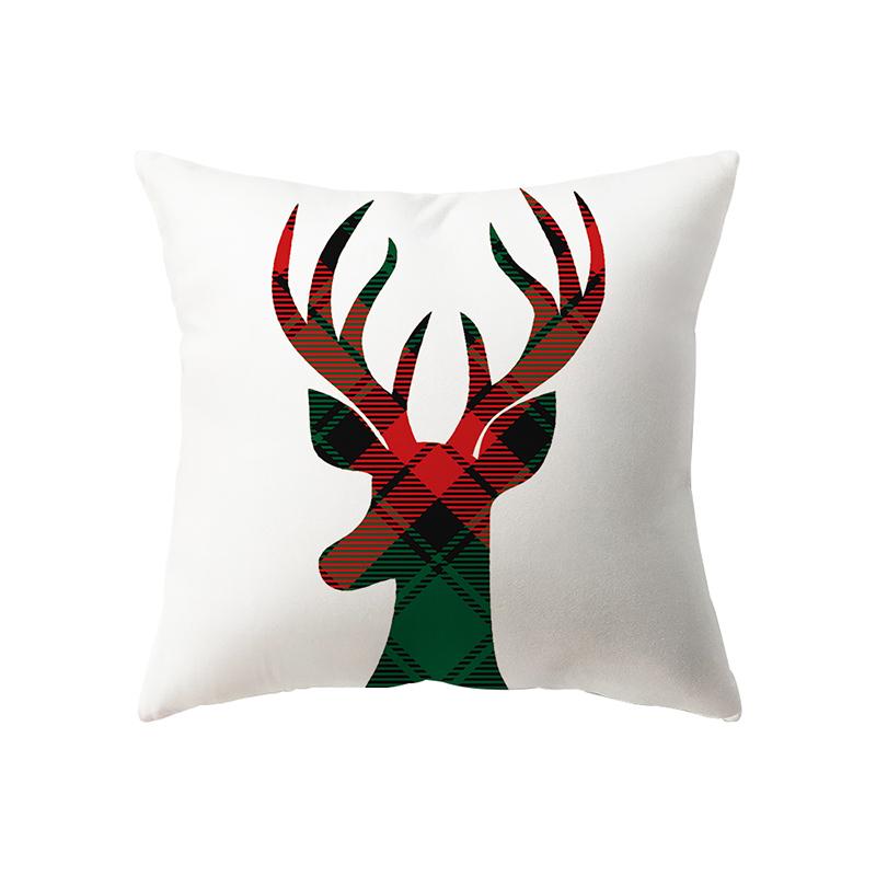Рождественская тема Санта-Лось Рождественская елка с принтом наволочка для дома, гостиной, украшения дивана, подушка, наволочка