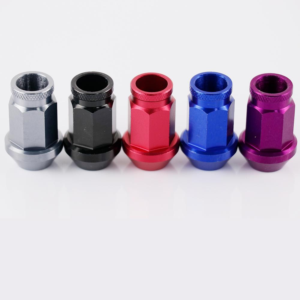 jdm 40mm Racing Light Weight Aluminum Wheel Rim Lug Nuts M12*1.25 M12*1.5 20pcs/set