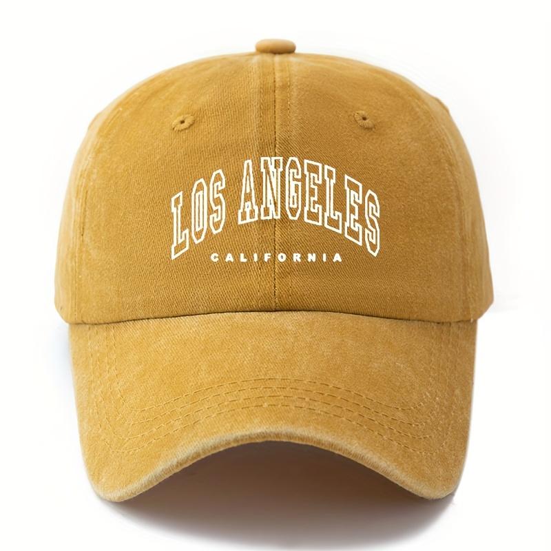 Мужская ретро бейсболка Los Angeles, легкая уличная кепка-утка, подходит для кемпинга, вечеринок, водителей грузовиков