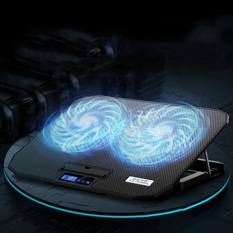 Original ICE COOREL N106 Laptop Base Adjustment Radiator Dual-Fan Notebook Cooling Bracket