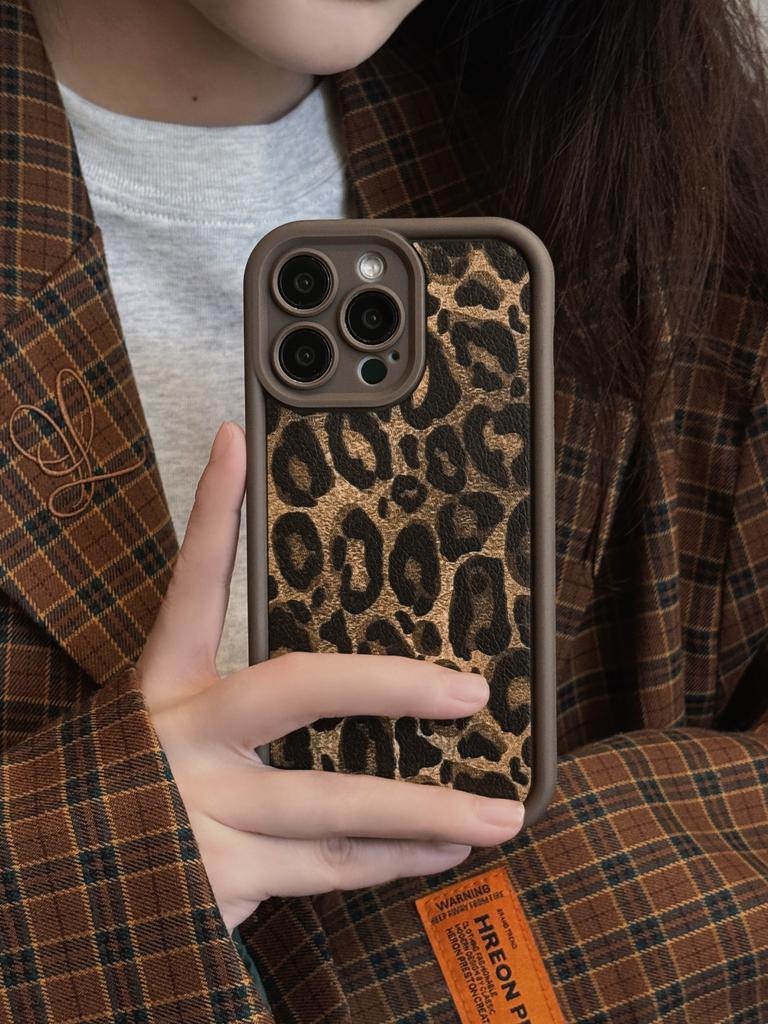 Модный чехол для телефона с коричневым леопардовым принтом для Google Pixel 9 8 7 8A 7A Pro XL, мягкий силиконовый TPU задняя крышка
