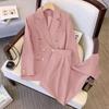 Women's 2024 New Goddess Style Suit Set - Spring/Autumn Korean-Inspired High-End Casual Versatile.