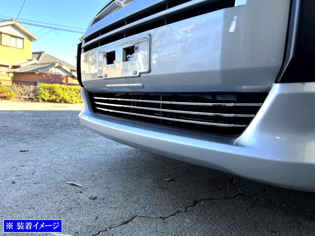 BRIGHTZ Ultra Mirror Finish Stainless Steel Plated Front Bumper Mold for Toyota Probox P165 160/165 [FBUM-MOL-129] NCP160V, NCP165V, NSP160V, NCP,