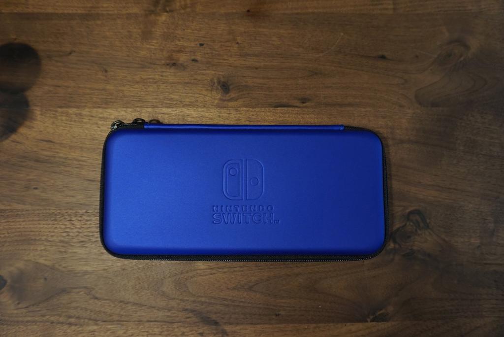 Switch Slim Hard Pouch for Nintendo Switch Blue [Nintendo Compatible]