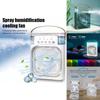 Fan Portable Atomizing Air Conditioner Household Air Cooler Led Night Lights