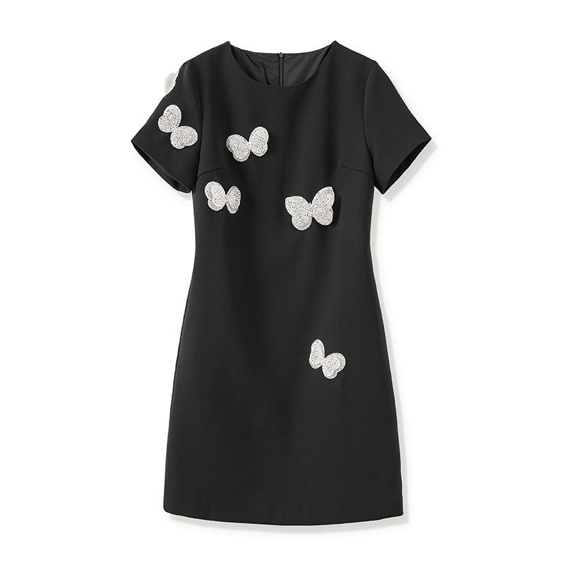 Butterfly Sequin Slimming Summer Dress for Women