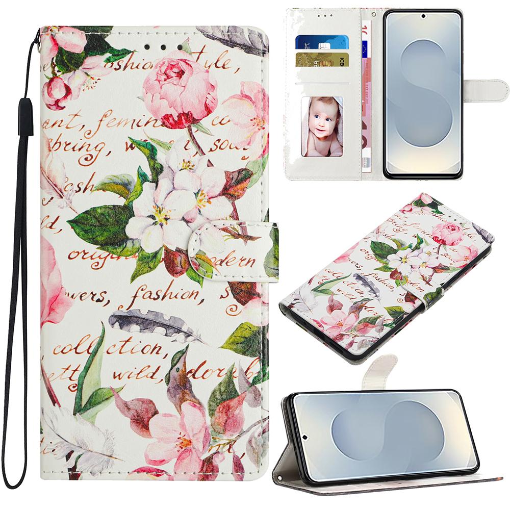 Кошелек Чехол-визитница Для iPhone 12 Pro 11 Pro Max 7 8 6 6S Plus SE3 SE2 SE 2020 2022 Модный 2025 Печатная Книга Флип Кожаная Обложка