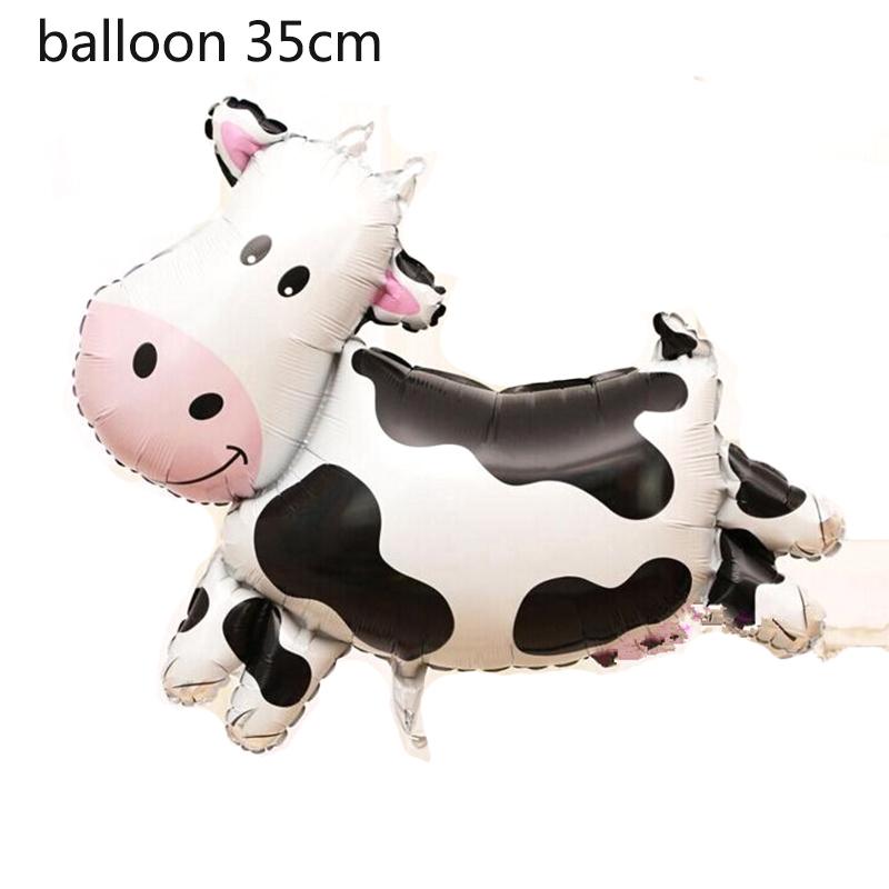 Тематическая вечеринка на тему коровы на день рождения, вечеринка с животными, украшение для коровы, одноразовые стаканчики, тарелки, флаги, скатерть, украшение для детского душа из воздушных шаров