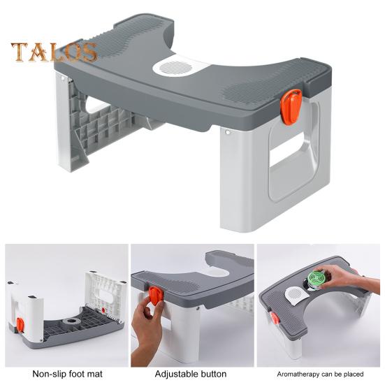 Летающий табурет для здоровой дефекации, стул для помощи при запорах, регулируемый угол приседания, нескользящий, легко моется, универсальный табурет для ног