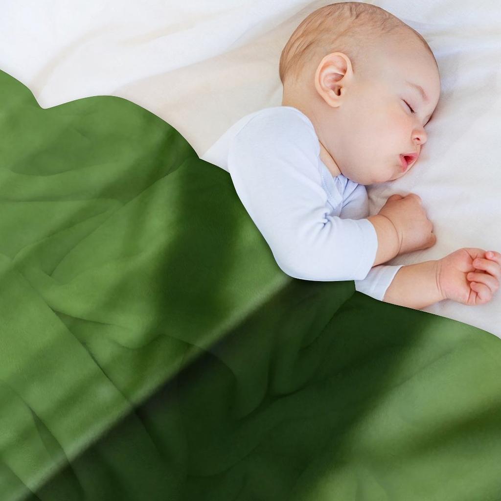 Large Brown Snail Ahatina on Green Leaf - Funny Science Biology Gift Throw Blanket Soft Blankets For Bed warm winter Blankets