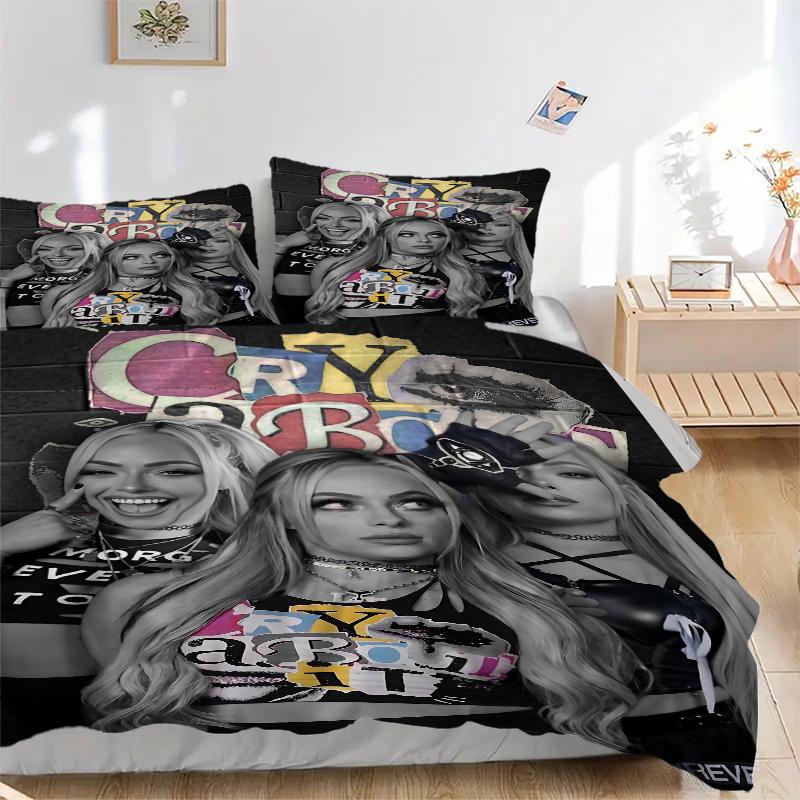 3Pcs Girl Power Rebel Vibes Bedding Sets For All Sizes New 3D Printed Bed Cover Comforter Duvet Cover Pillowcase Bedroom Decoration