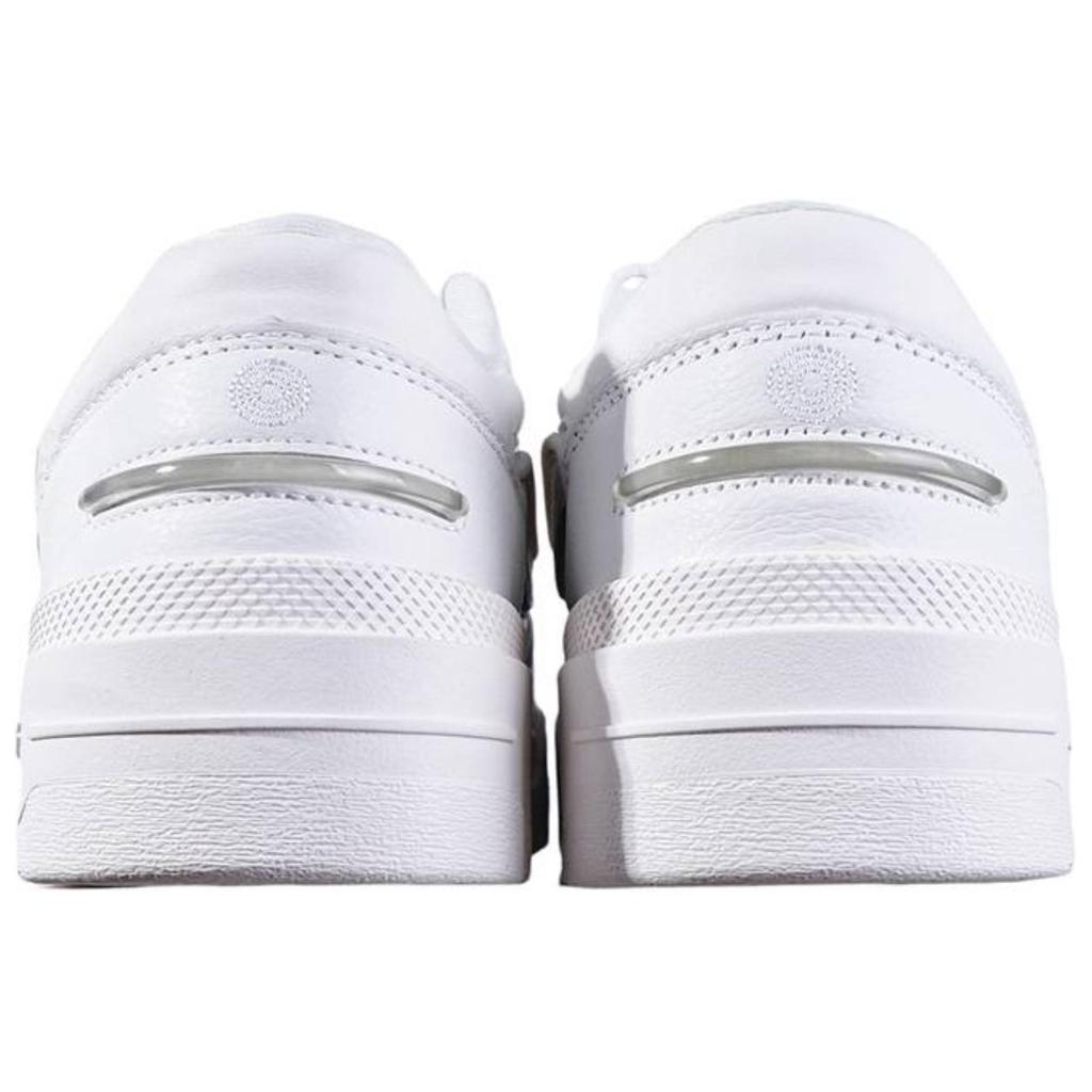 Li-Ning Модные универсальные толстые подошвы, увеличивающие высоту, нескользящие, амортизирующие, низкие кроссовки для скейтбординга, мужские кроссовки белого цвета AGCU031-3