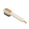 Pikatto! Brush for Collars and Sleeves, Detergent Dispensing, Spot Cleaning, Laundry Brush, Gentle On Fabrics, Includes Detergent Box (FIN-1108)
