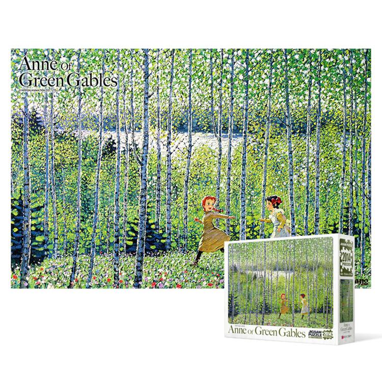 Энн из Зелёных Мезонинов - Зеленый ветер [Мини] - пазл из 2000 деталей, популярная корейская головоломка