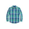 Polo SS24 Клетчатая рубашка с отложным воротником на одной пуговице с длинным рукавом Мужские рубашки Разноцветная MNPOWOV16823328-999