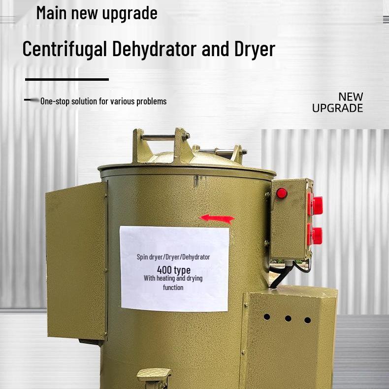 Промышленная центрифуга-сушилка и экстрактор масла с подогревом из нержавеющей стали
