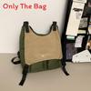Mountain Range Small Crossbody Bag With Nylon Material For Hiking And Travel