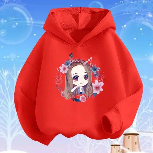 Модные толстовки с принтом Эйфелевой башни в Париже для девочек, осенние и зимние тонкие уличные пуловеры с длинными рукавами