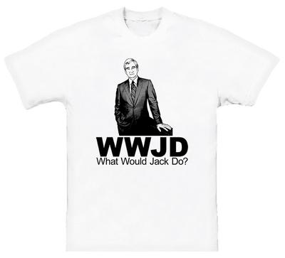 Wwjd Jack Mccoy Law And Order T Shirt