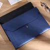A4 Imitation Leather Business File Bag - Large Capacity Briefcase with Customizable Enterprise Logo