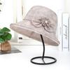 Sun hat in the elderly hat grandma shade breathable mother summer sunscreen bucket hat thin basin hat lady