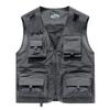 European and American Spring and Autumn Mesh Quick-drying Vest Men's Leisure Outdoor Multi-bag Fishing Photography Vest