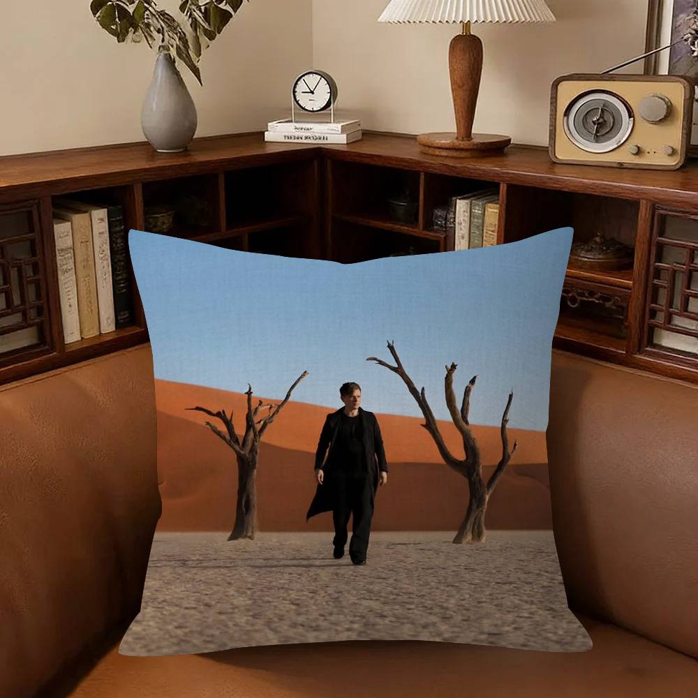 Singer Michael Patrick Kelly Traces Cushion Cover Pillow Cover Decor Pillowcase Printed Cushion Case For Couch