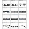 2Pcs Only 5 Door Wide Body Rear Mudguard Board Frame Pajero V33 MR776022 for Montero V40 for Shogun V20