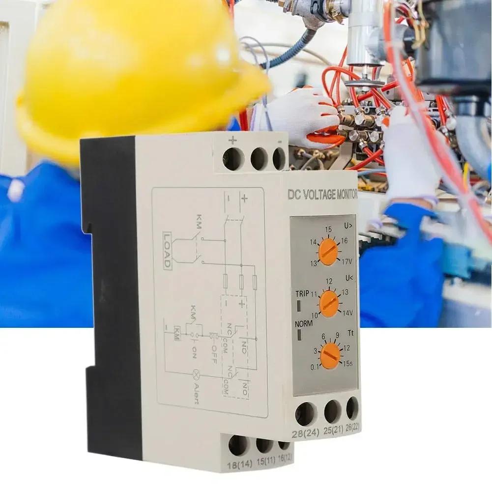 Защита от перенапряжения и пониженного напряжения DC12V 24V 36V 48V Для DVRD Реле защиты от перенапряжения/пониженного напряжения Защита напряжения