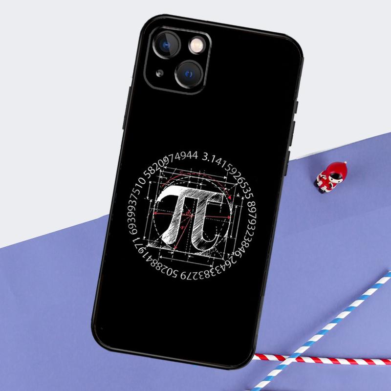 Забавные Математические Формулы Уравнения Чехол для Телефона Для iPhone 16 Pro Max 12 13 Mini 11 14 15 Pro Max XR 15 16 Plus 16e Задняя Крышка