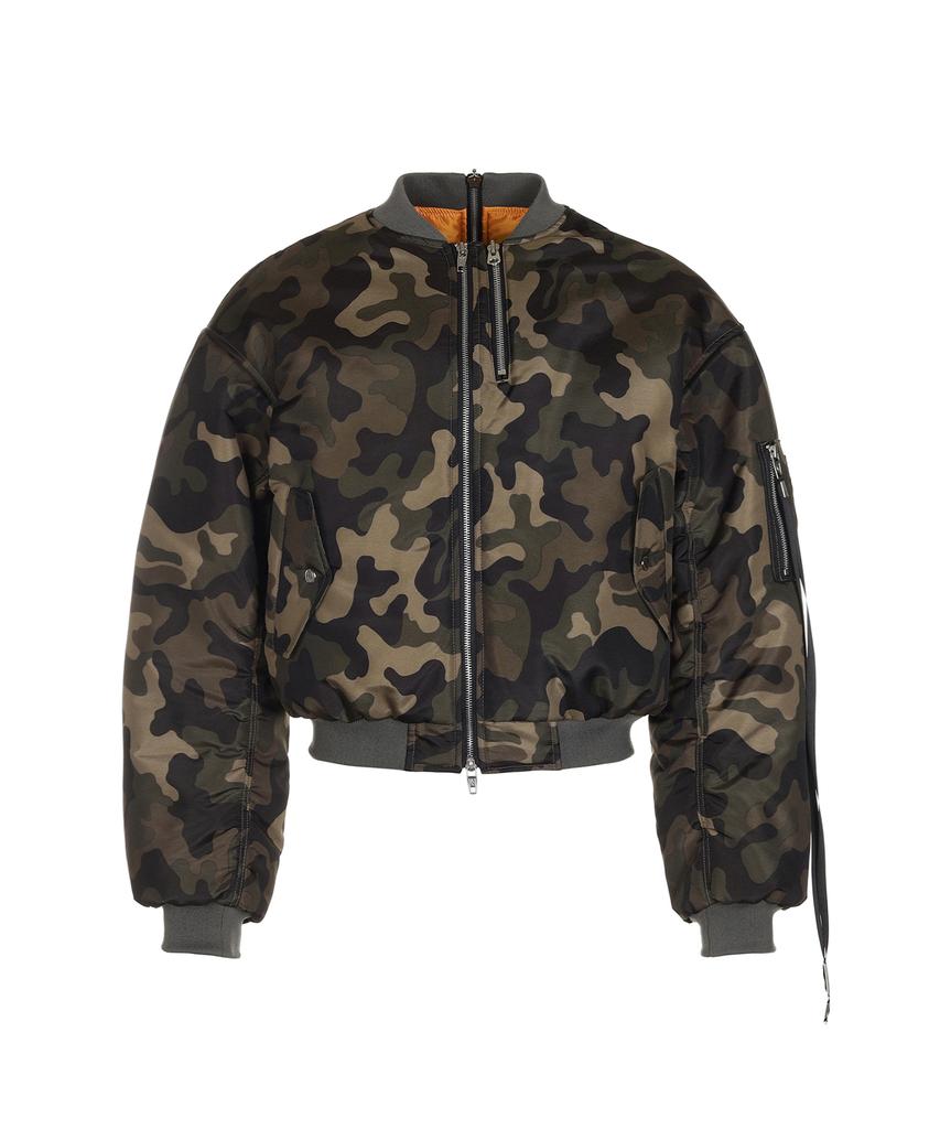 Anotheryouth Multi-Zipper Ma-1 - Camo
