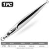 PROBEROS 1PC Metal Jigging Lures Valuable Fishing Jigs of Captain's Favorite, Shiny Saltwater Spoons Perfect for Jigging