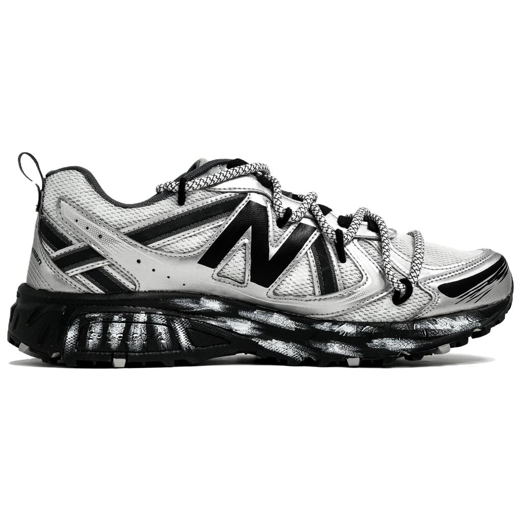 New Balance NB 410 Устойчивые к истиранию Низкие Беговые кроссовки Унисекс Серебристо-серые MT410KR5(Team1024-S-BOX)