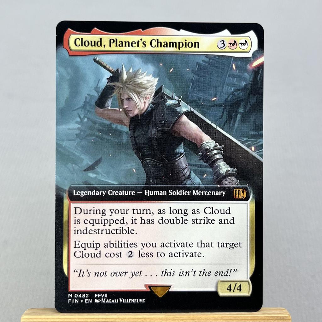 FIN PSS5 FCA HOLO14-001 Tcg proxy magical cards Sephiroth, Fabled SOLDIER Vivi Ornitier Cloud, Midgar Mercenary gathering
