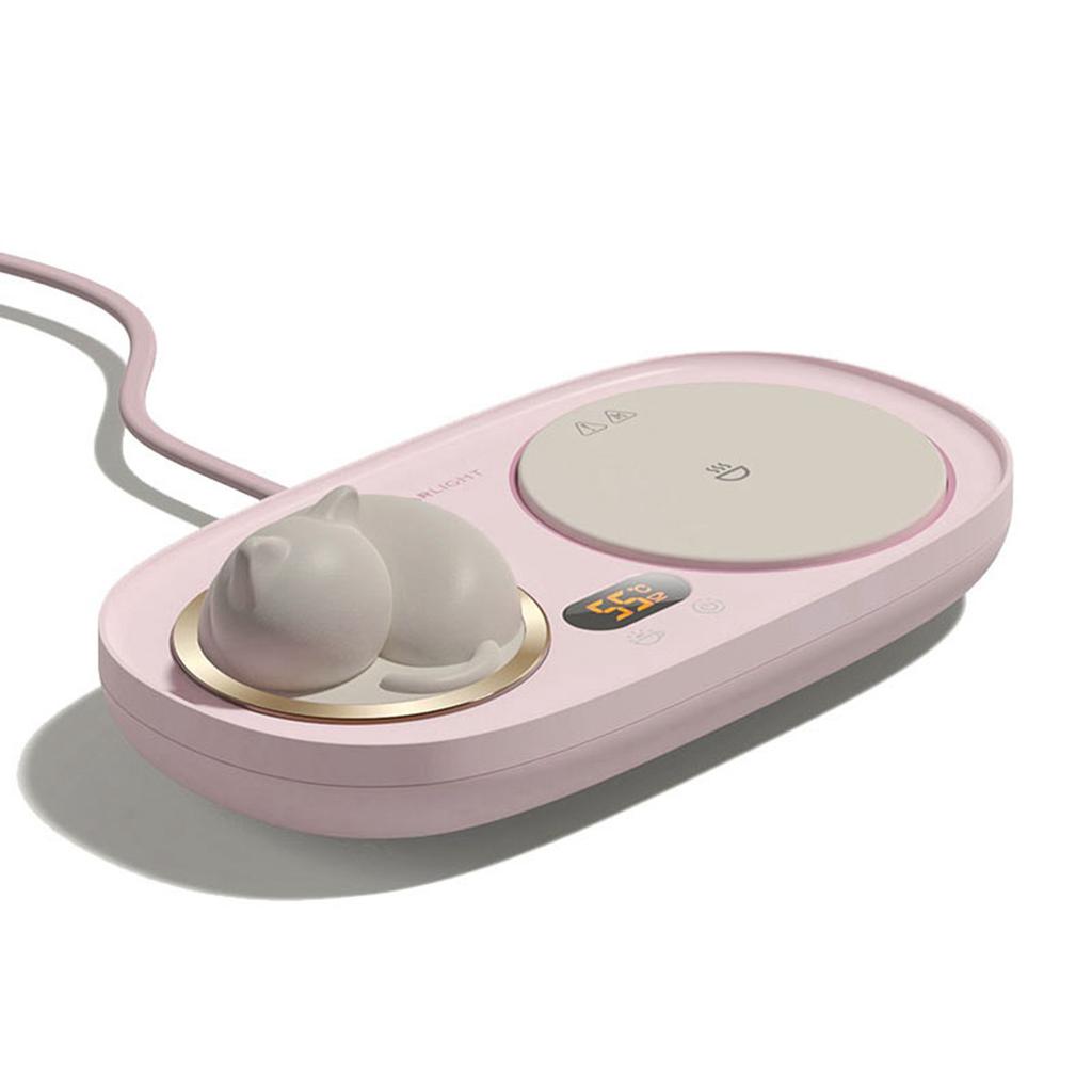 Умный подогреватель кружек с постоянной температурой 55 градусов по Цельсию, коврик для подогрева чашек