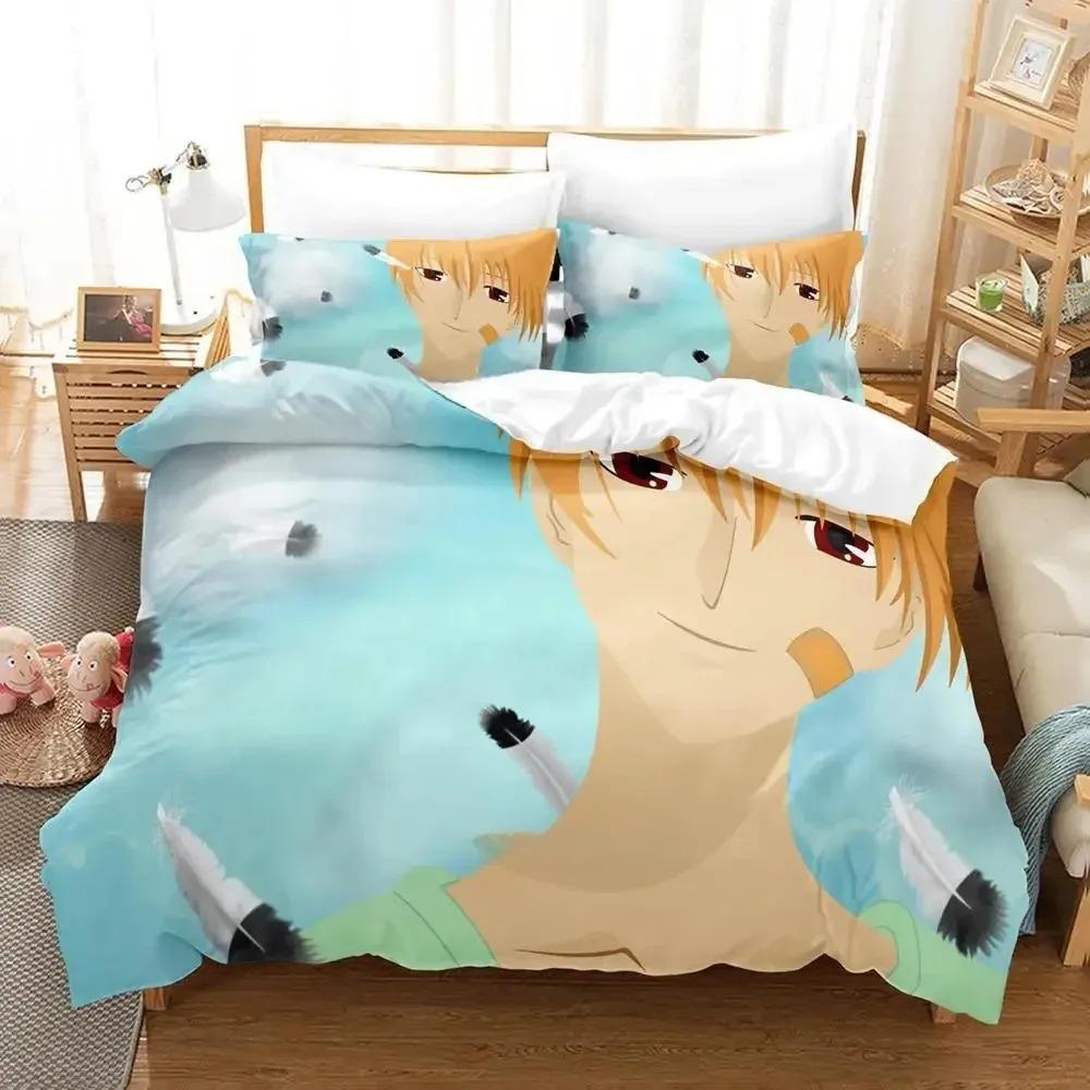 3D Print Anime Personality Fruits Basket Bedding Set Single Twin Full Queen King Size Bed Set Adult Kid Bedroom Duvet Cover Sets