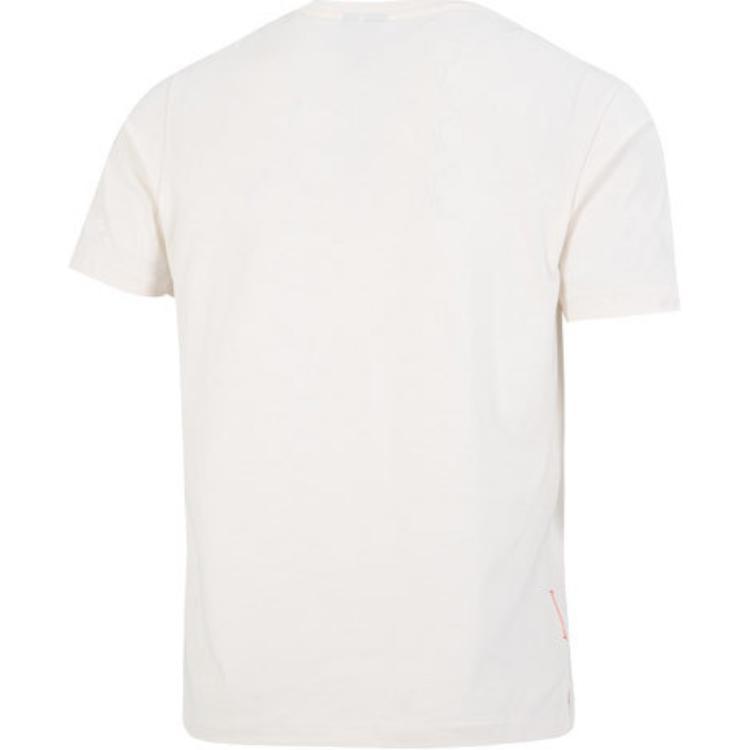 Men's adidas Solid Color Logo Printing Pocket Athleisure Casual Sports Round Neck Short Sleeve White T-Shirt HM2961
