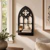 Hollow Out Wall Storage Shelf Gothic Style Wall Mounted Shelf Wall Hanging Decor  Home Decor