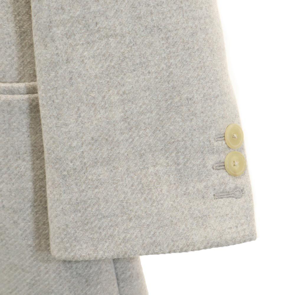 MARTIN MARGIELA Made In Italy Long Sleeve Wool Coat 42 Beige Women Used