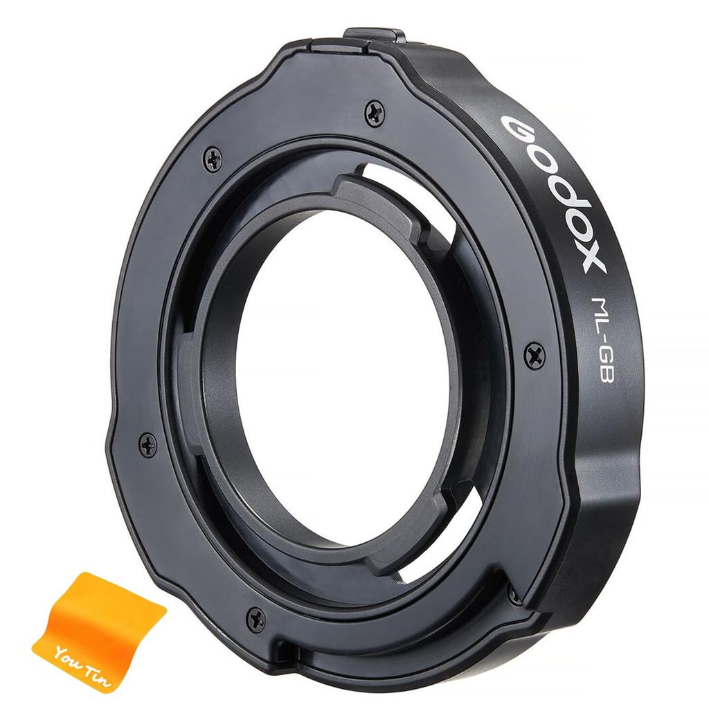 GODOX Bowens Bayonet Adapter Suitable for Godox AD300PRO and Other Outdoor Godox GODOX ML100BI and Other Photography Lights ML-GB Ring. Lights, ML60,