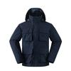 Fashion Simple Hooded Three-In-One Waterproof Windproof Breathable Warm Jacket Men Jacket Deep-Sapphire-Blue A5MBP-433