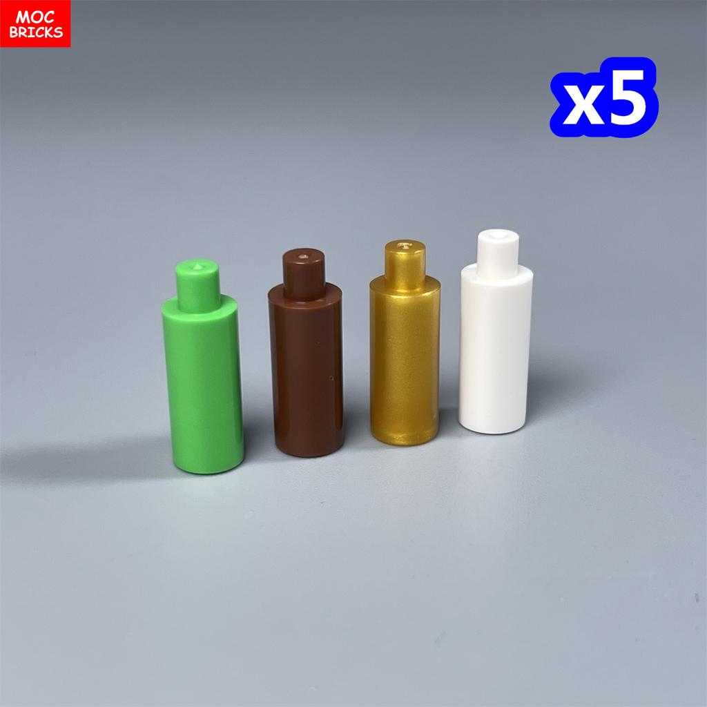 Non-Toxic Moc Bricks Utensil Green Candle Flower Garden Particle Plants Part 37762 Building Blocks Assembled Children'S Toys