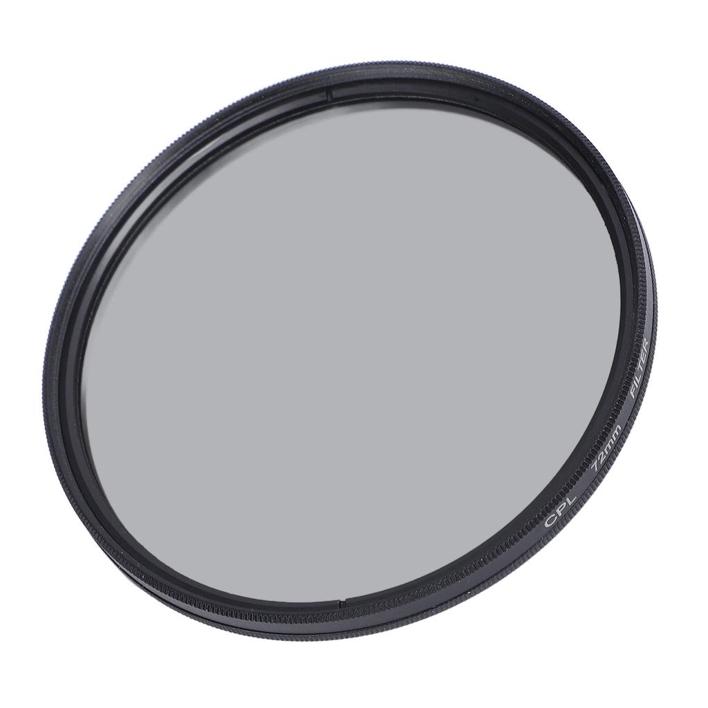 CPL Circular Polarizer Multi Layer Coating Optical Glass Neutral Density Camera Lens Filter 72mm