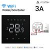 AVATTO Tuya Matter Smart Thermostat WiFi WaterGas Electric Floor Heating Temperature Controller For Alexa Google Apple Smartthin