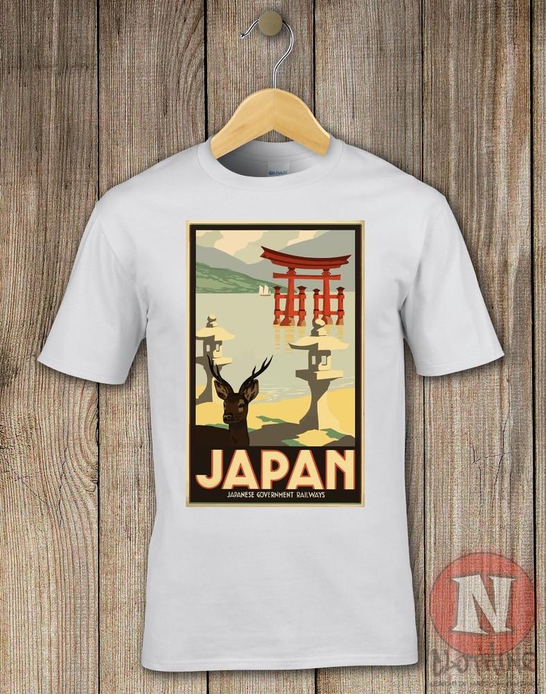 Japon Touriste Affiche Aesthetic Japonais Government Railways 1930's Art