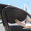 1 комплект Автомобильный солнцезащитный козырек на боковое стекло Автомобильная защита от УФ-лучей и солнечных бликов | Самоклеящийся солнцезащитный козырек-блокатор УФ Amagi