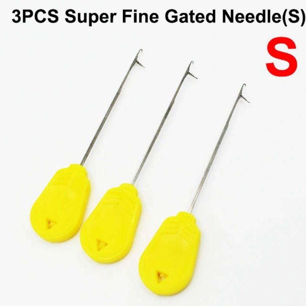3 шт. Набор игл для наживки и сверления крючков для ловли карпа