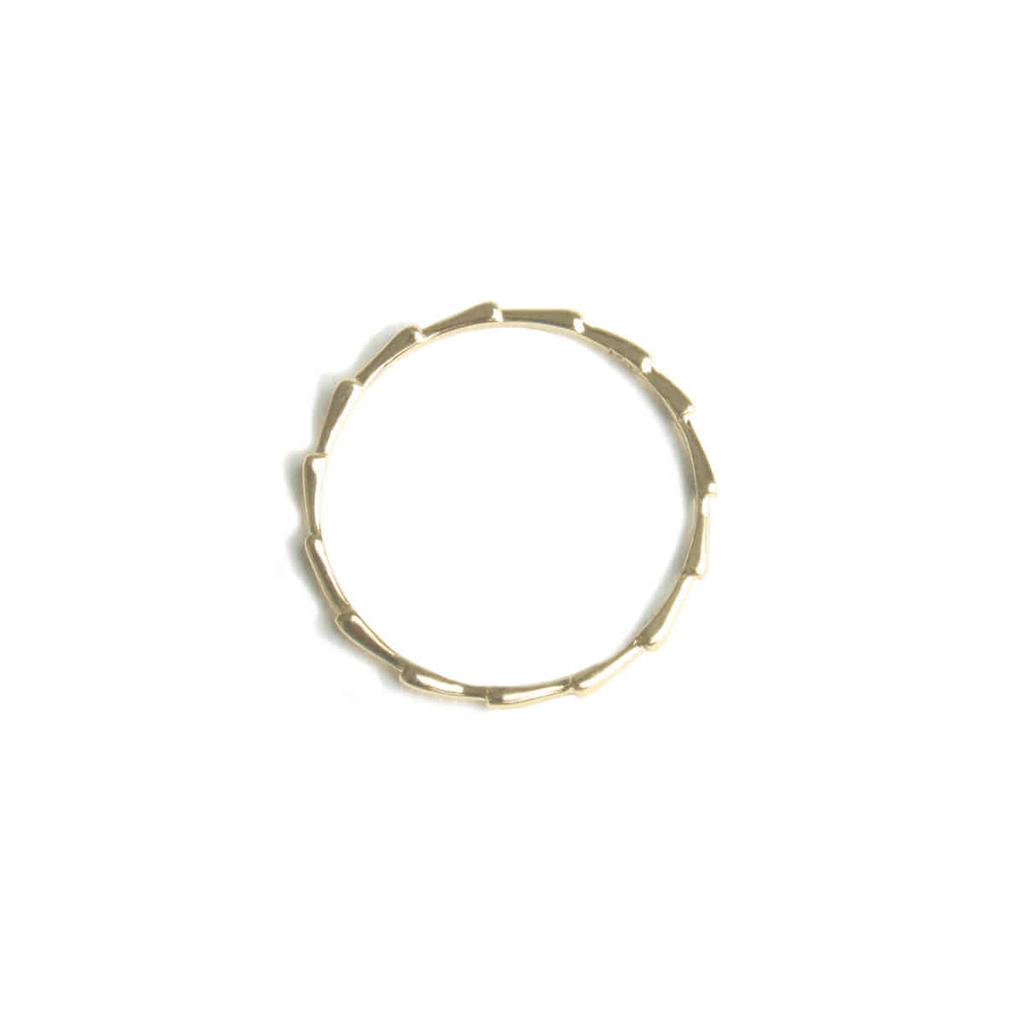 Mezmic Fairy Bamboo Gold Ring